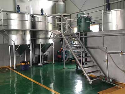 小型食用油精煉機(jī)